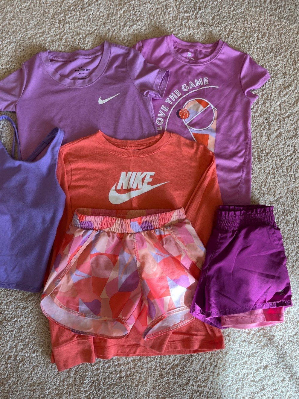 All in motion bundle girl size 7/8